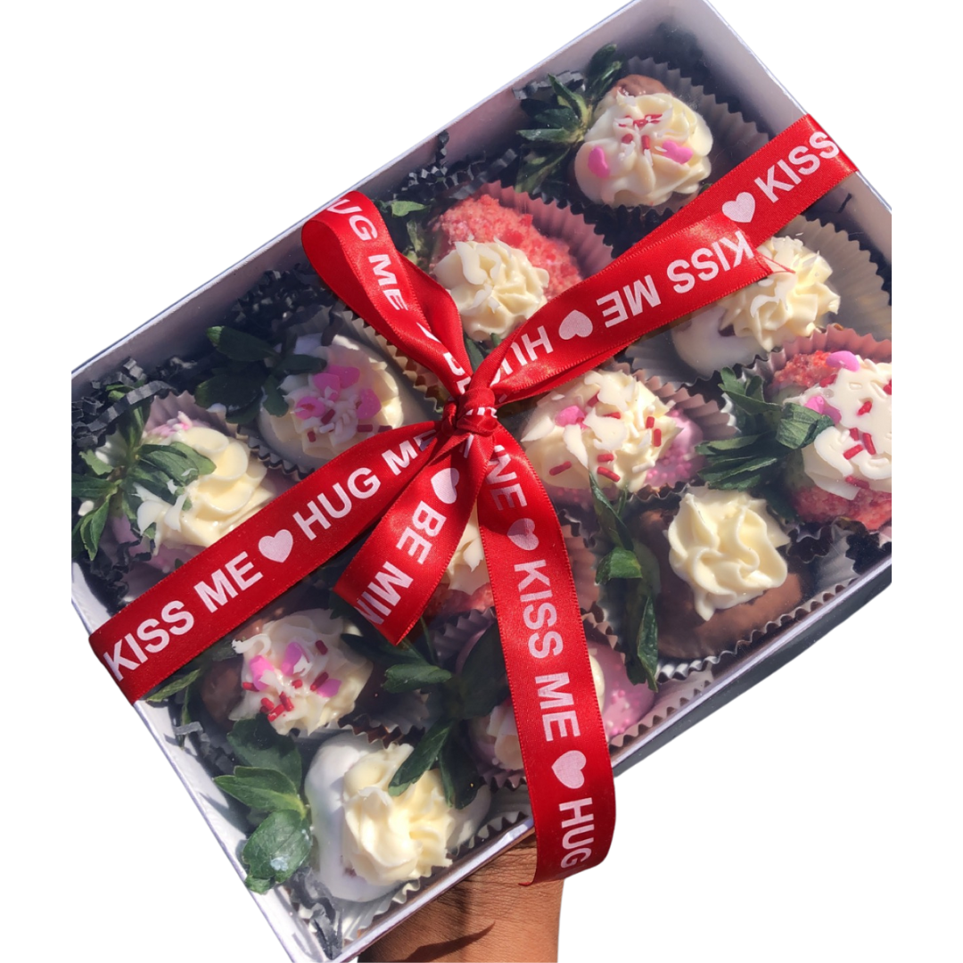 cheesecake strawberry gift box